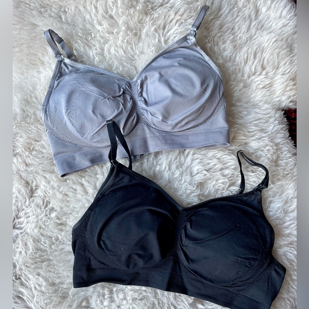 Nursing/Maternity Bras - A Pea in the Pod (Set of 2)